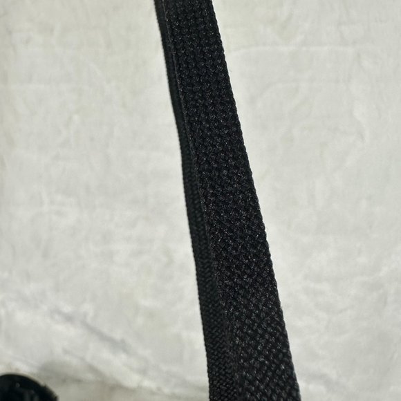 32 pc 3/8'' Black Flat Braid Lanyard with Black Safety Breakaway & Swivel Hook - Picture 5 of 5